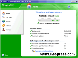 Panda Titanium Antivirus 2005