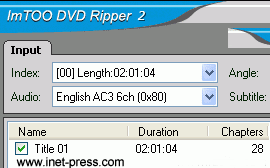 ImTOO DVD Ripper 2.0.51.329