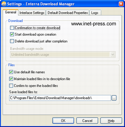 Enterra Download Manager 